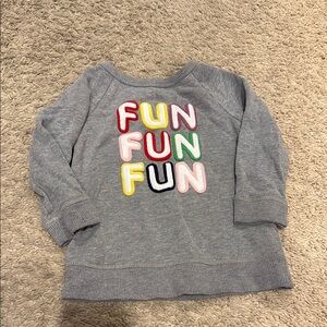 Gap “Fun Fun Fun” sweatshirt